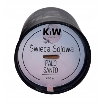 Świeca Sojowa ręcznie robiona 230 ml - Palo Santo