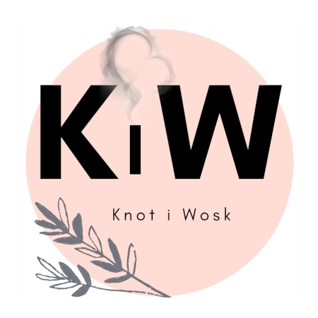 Świeca sojowa ozdobna Knot i Wosk zapach wiśni wiśnia 230 ml Walentynki