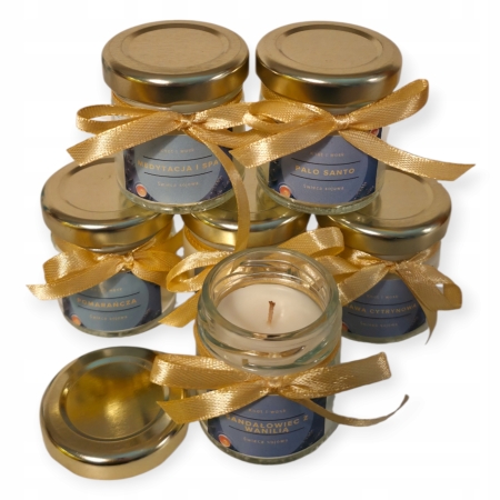 Zestaw prezentowy świeca świece sojowe Czas Na RELAKS Prezent Walentynki