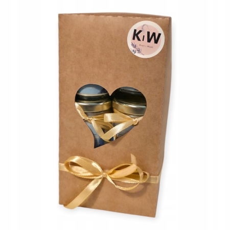 Zestaw prezentowy świeca świece sojowe Czas Na RELAKS Prezent Walentynki